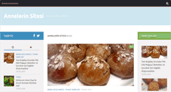 Desktop Screenshot of annelerinsitesi.com